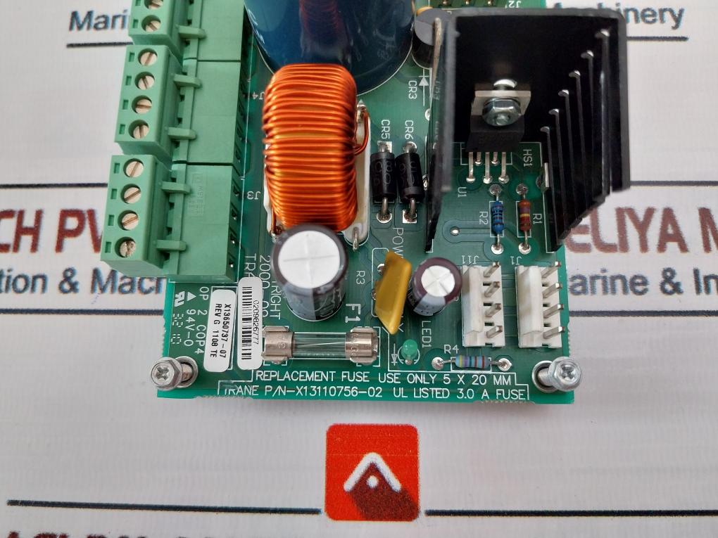 Trane X13110756-02 Chiller Printed Circuit Board Rev G