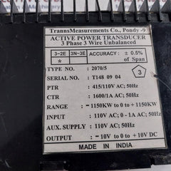 Tranns Measurements 2070/5 Active Power Transducer
