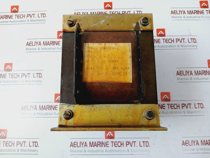 Trans Electric Power Transformer 440V 60HZ 650VA