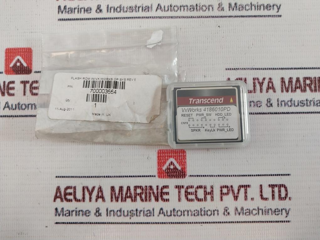 Transcend Ts1Gcf100I Flash Rom W/ Vxworks Op Sys Card 700003554