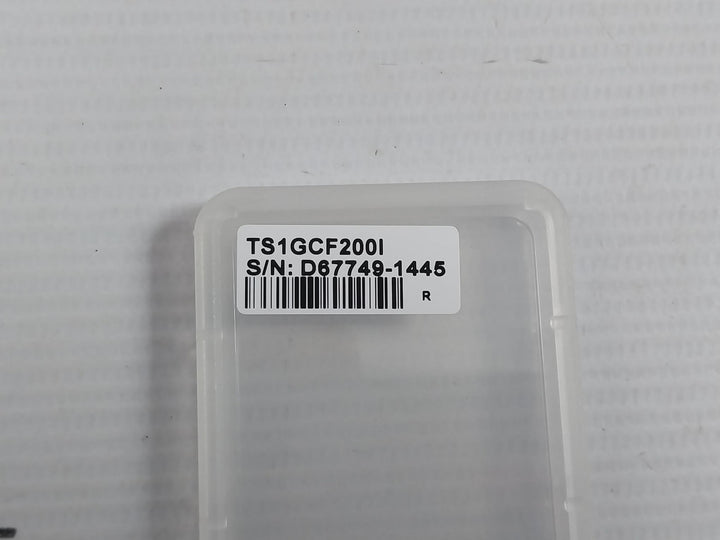 Transcend Ts1Gcf200I Compact Flash Industrial Grade Memory Card