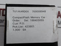 Transcend Ts1Gcf200I Compact Flash Industrial Grade Memory Card