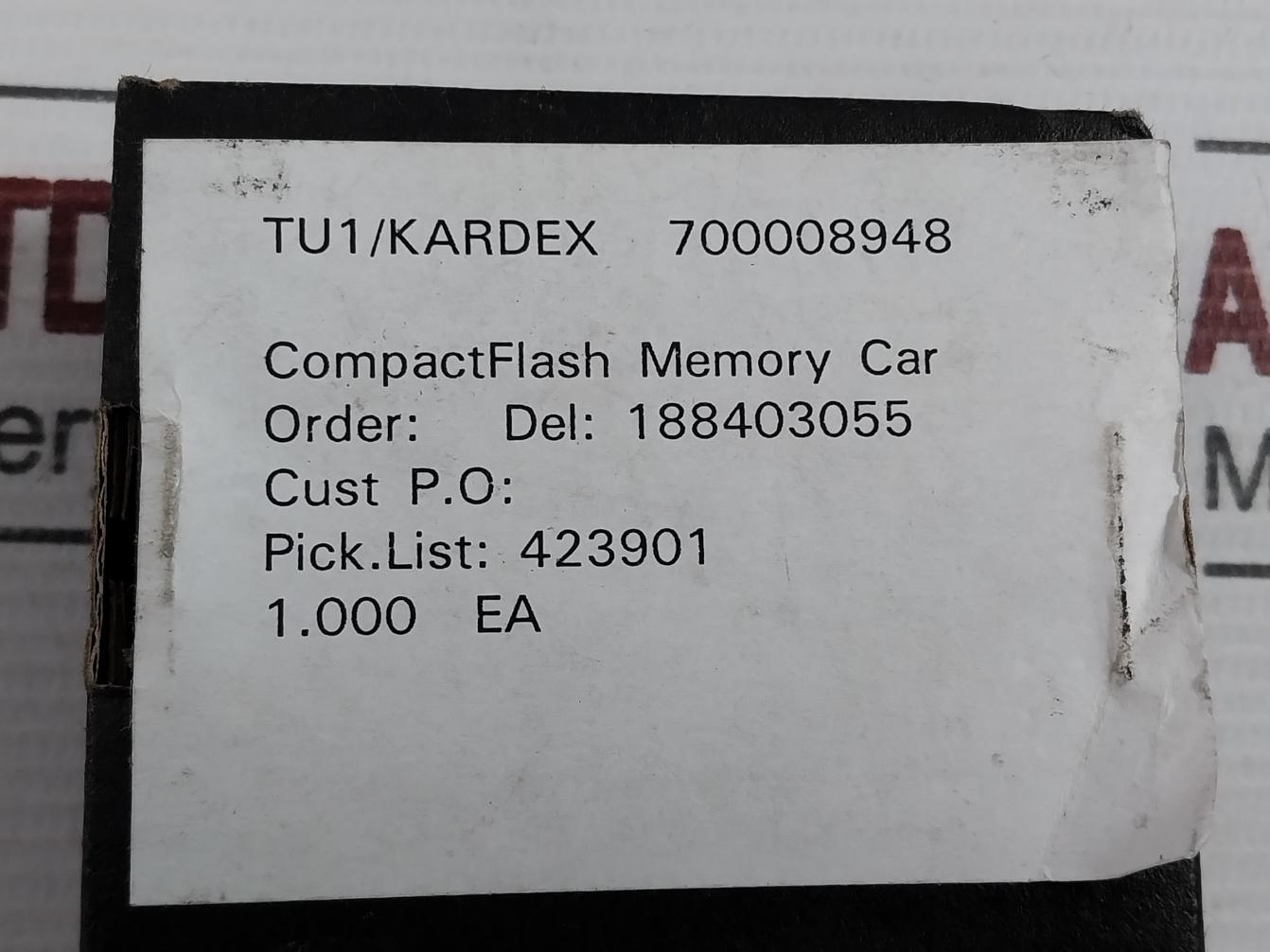 Transcend Ts1Gcf200I Compact Flash Industrial Grade Memory Card