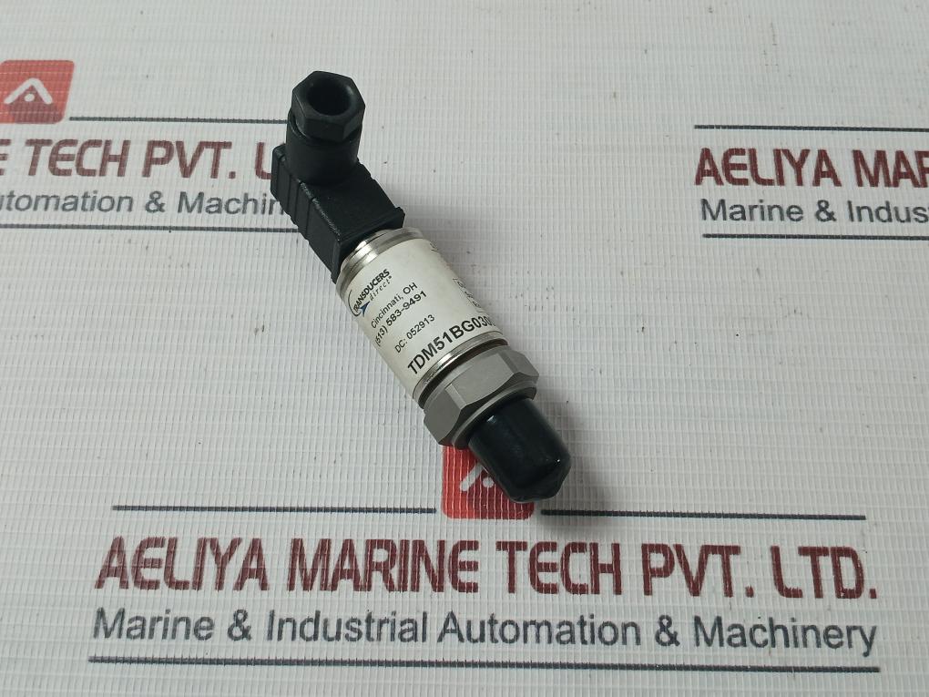 Transducers Tdm51Bg030003D002 Pressure Transducer 2237218 9-30Vdc, 0-300 Psig