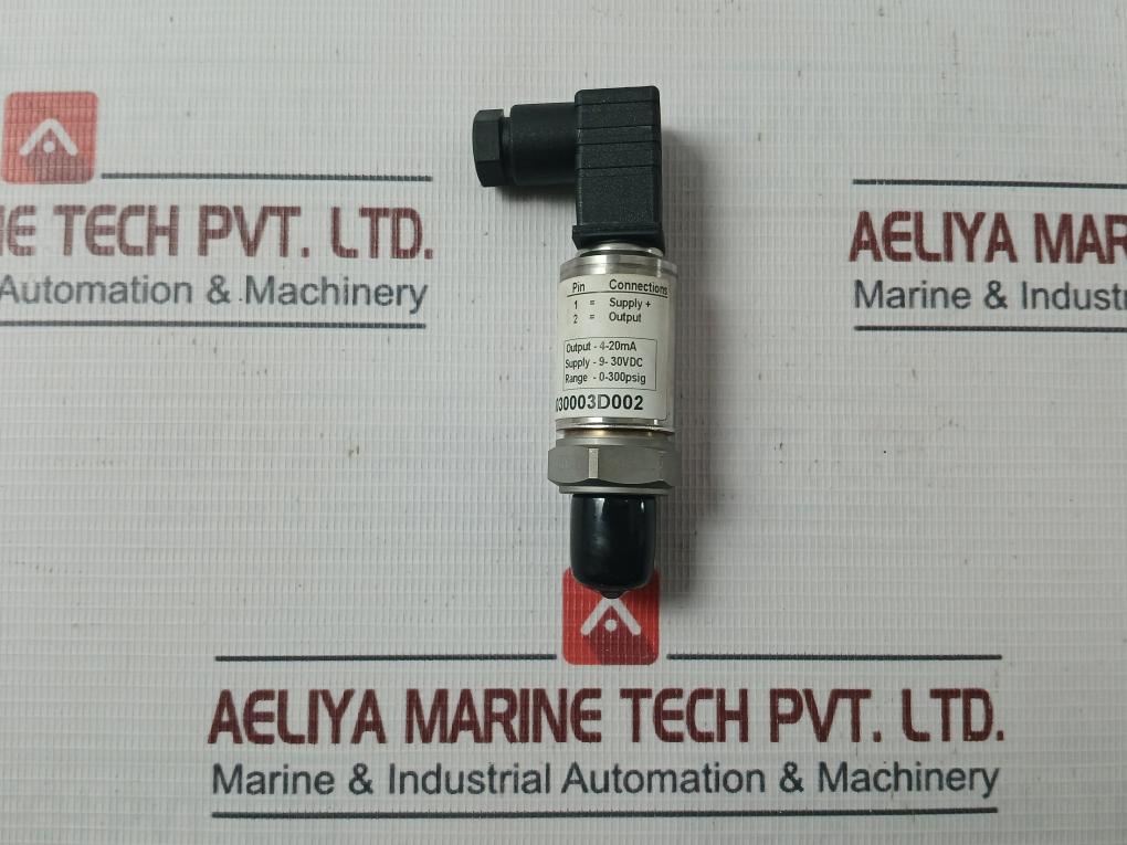 Transducers Tdm51Bg030003D002 Pressure Transducer 2237218 9-30Vdc, 0-300 Psig