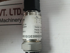 Transducers Tdm51Bg030003D002 Pressure Transducer 2237218 9-30Vdc, 0-300 Psig