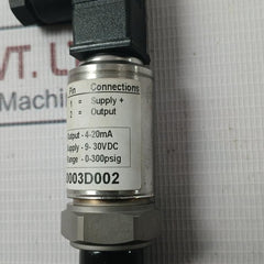 Transducers Tdm51Bg030003D002 Pressure Transducer 2237218 9-30Vdc, 0-300 Psig