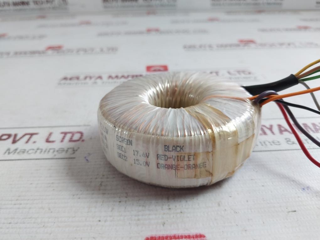 Transduktor N 5453 Transformer 440V 50Hz 380V 220V 0V 17.4V 15.0V