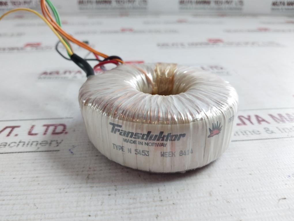 Transduktor N 5453 Transformer 440V 50Hz 380V 220V 0V 17.4V 15.0V