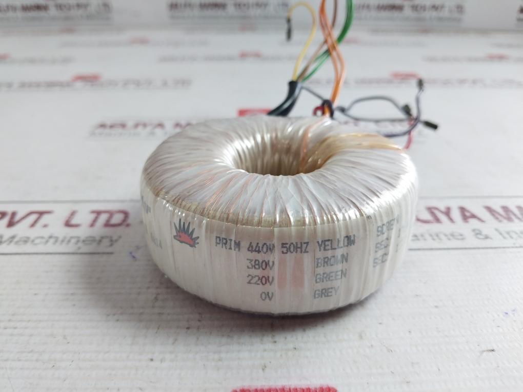 Transduktor N 5453 Transformer 440V 50Hz 380V 220V 0V 17.4V 15.0V