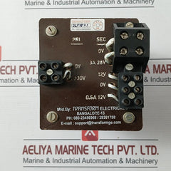 Transform Electricals 26F1801 Electrical Transformer 230?V?Ac
