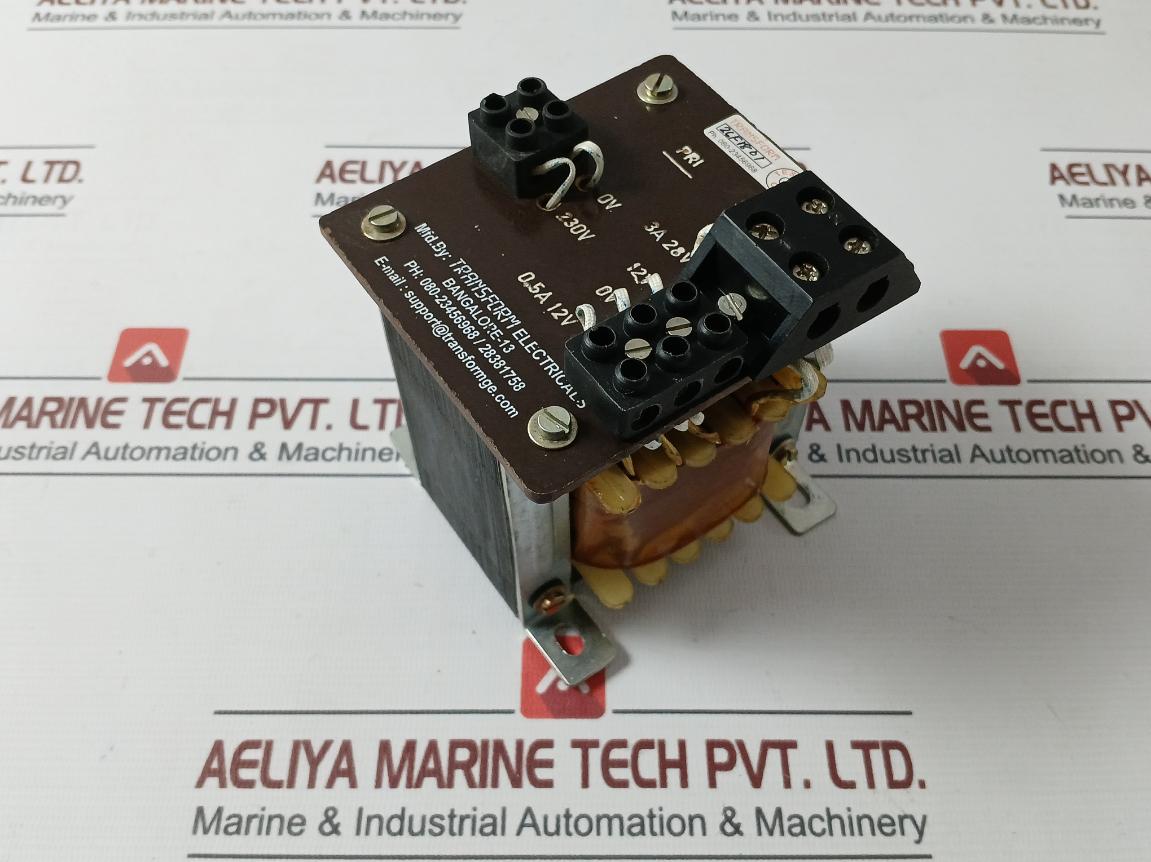 Transform Electricals 26F1801 Electrical Transformer 230 V Ac