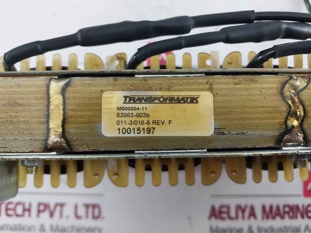 Transformatik M000004-11 Three Phase Line Choke Rev F 10015197