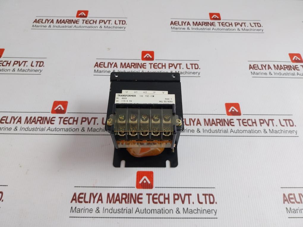 Transformer-50-60Hz-460V-Denki-Keiki-Tse-15M-208922-8