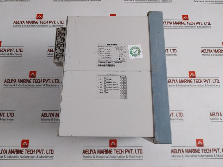 Transformer Differential Protection 7Ut6131-5Eb92-1Aa0-l0B/Ff 50-60Hz Siemens 115….230 V Ac