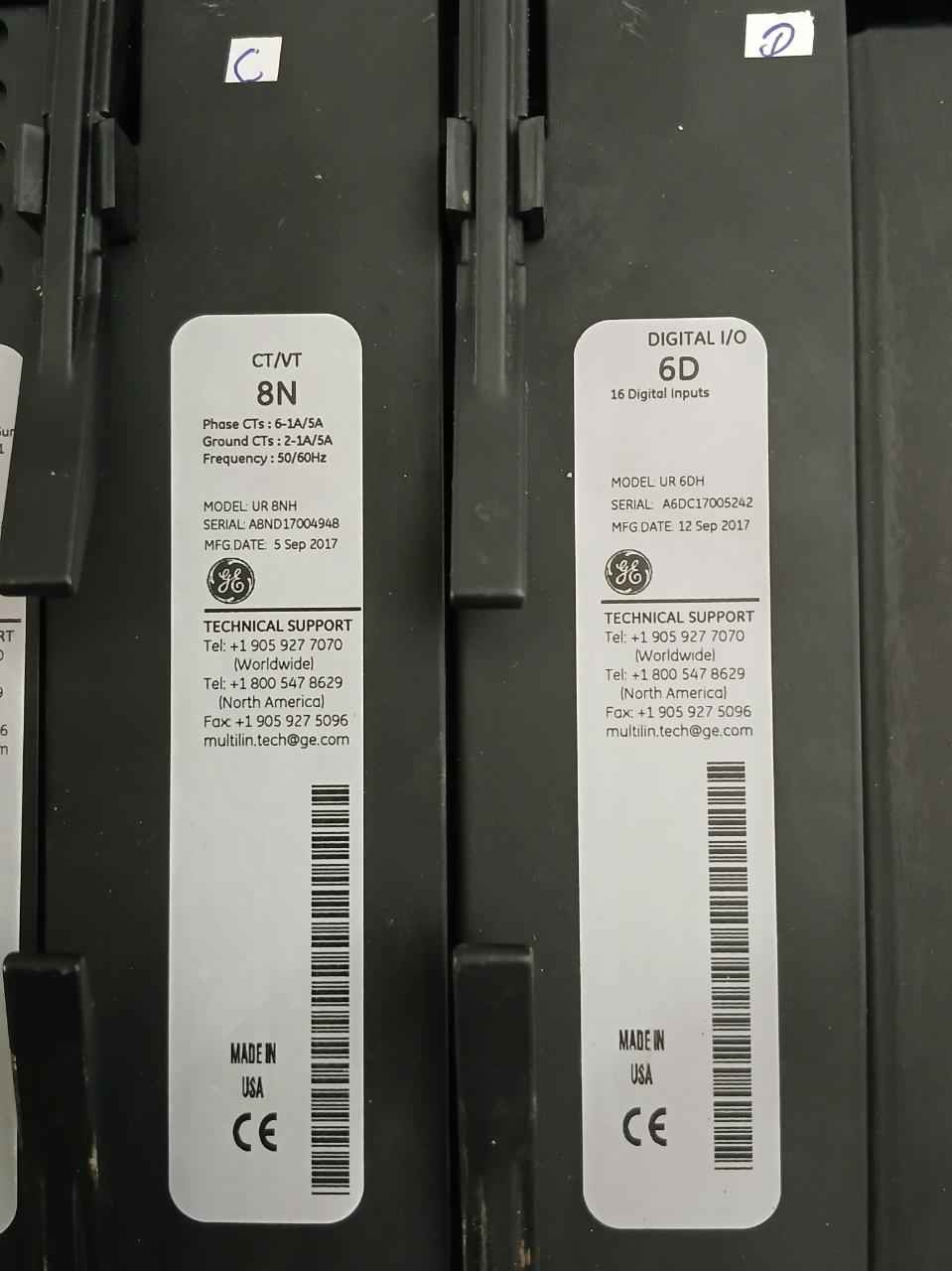 Transformer Management Relay Multilin T60 Brand Ge Part No: T60Uj3Hkhf8Nh6Dm8Lp67U67Wxx