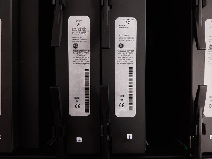 Transformer Protection System By Ge Part No: T60Uj3Hkhf8Nh6Dm8Lp67U67Wxx Multilin T60