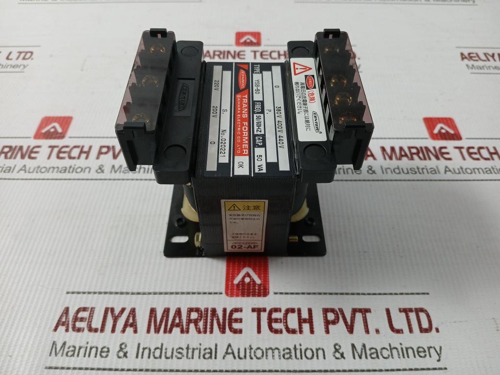 Transformer Ysb-50 Aihara Electric 50/60Hz