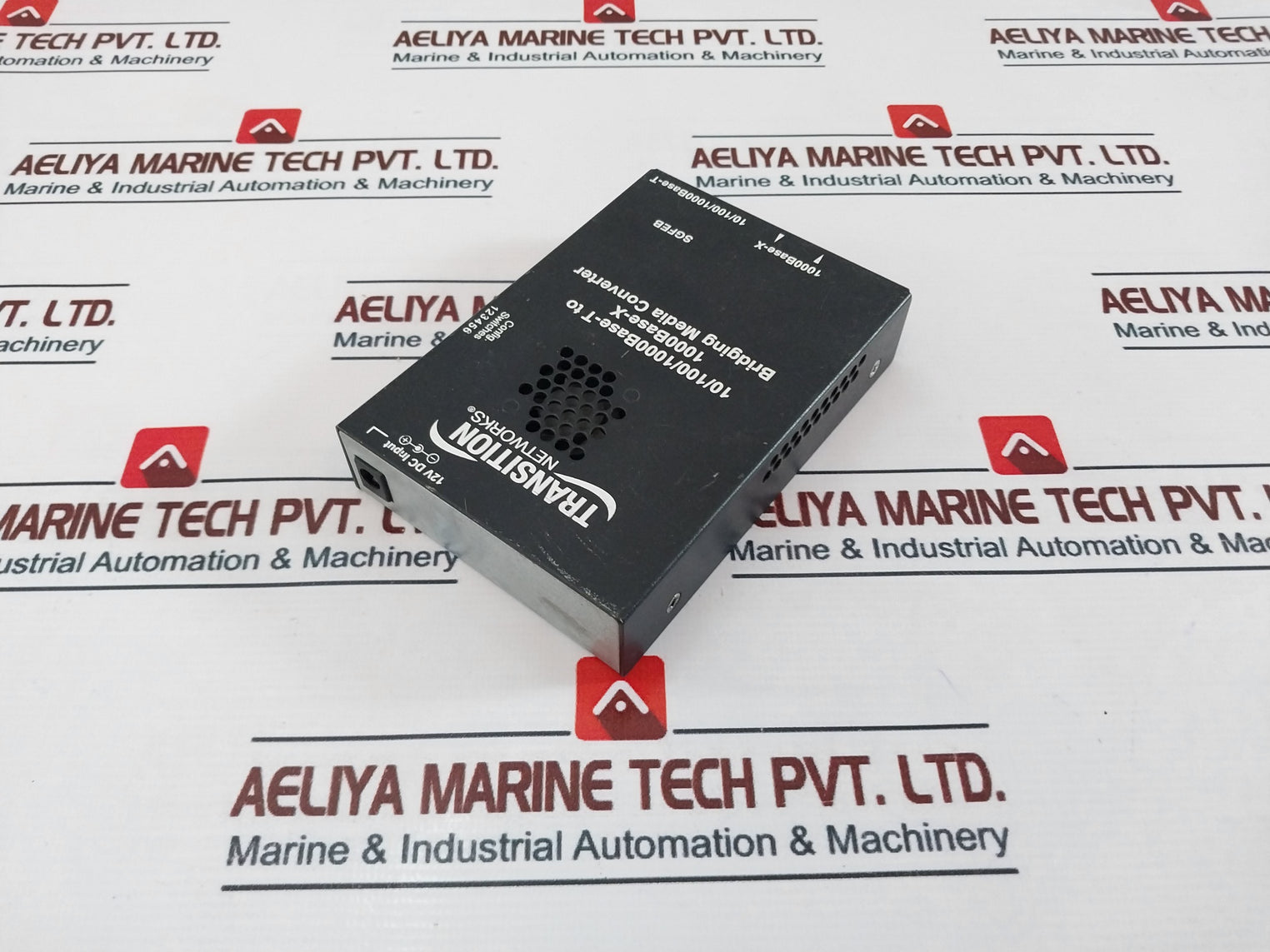 Transition Networks Sgfeb1013-120 Bridging Media Converter 12Vdc Input