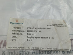 Transmission Coupling Insert Spider S-145 Tschan