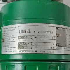 Transmitter Output Une11S-shs2 *B Yokogawa  Dc 4-20 Ma 0-300 Kpa 24 V