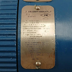 Transmitter Part No: 5081-p-ht Brand Rosemount Supply - 42.4 Vdc Max