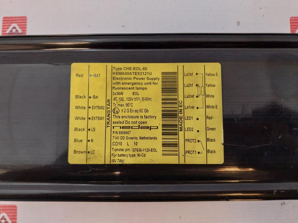 Transtar Che-eol-50 Electronic Power Supply G7636-1120-eol