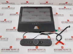 Treadmill Console Integrated Screen With Control Button & Central Speed Knob