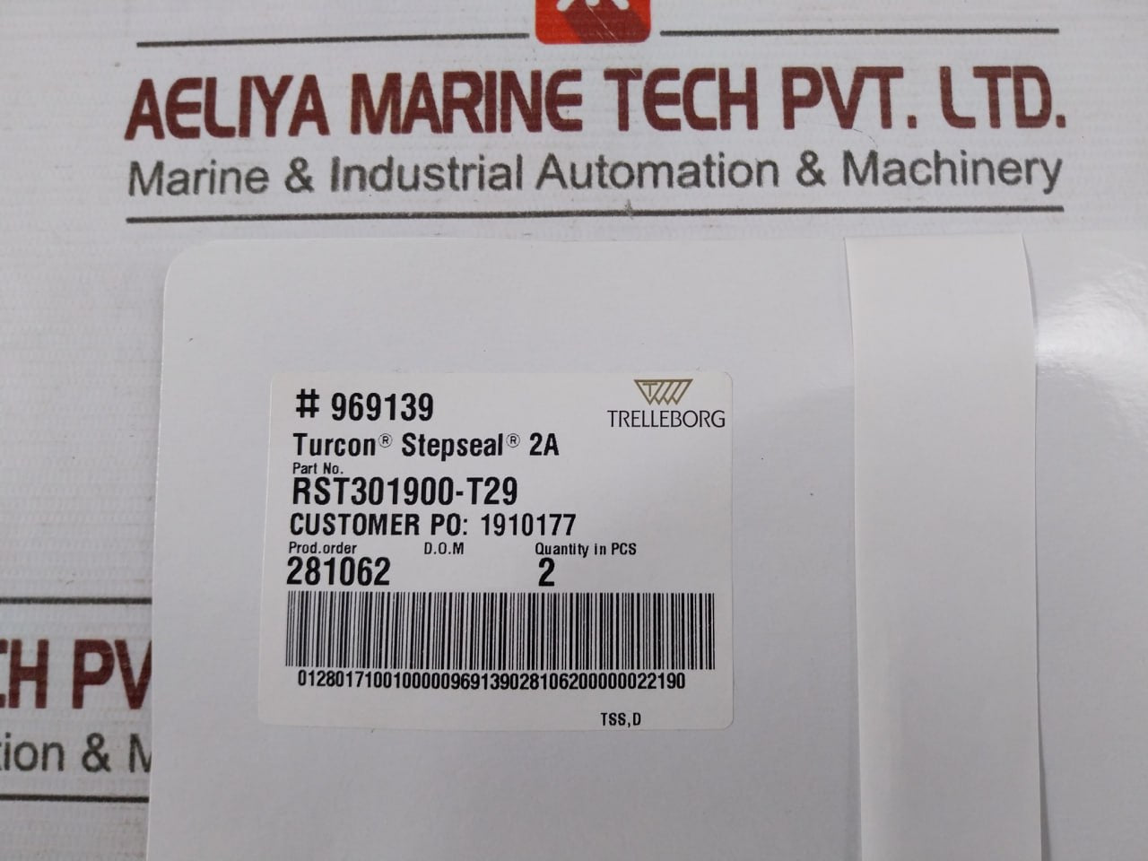 Trelleborg 281062 Stepseal Rst301900-t29