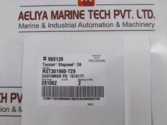 Trelleborg 281062 Stepseal Rst301900-t29