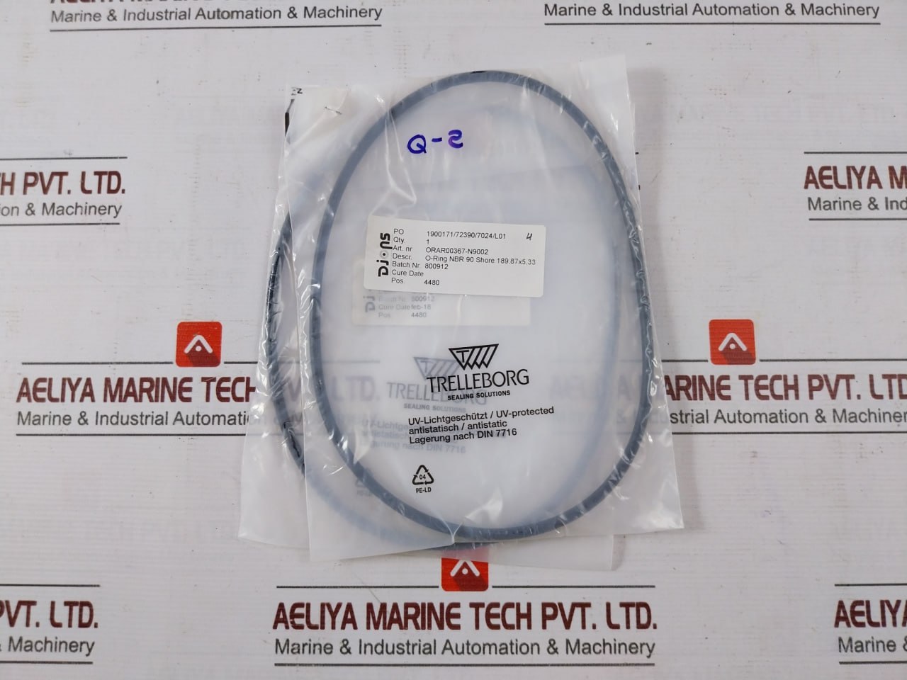 Trelleborg Orar00133-n9002 Seal Set For Drt Cylinder 480Mm/190Mm/15240Mm, Sk055