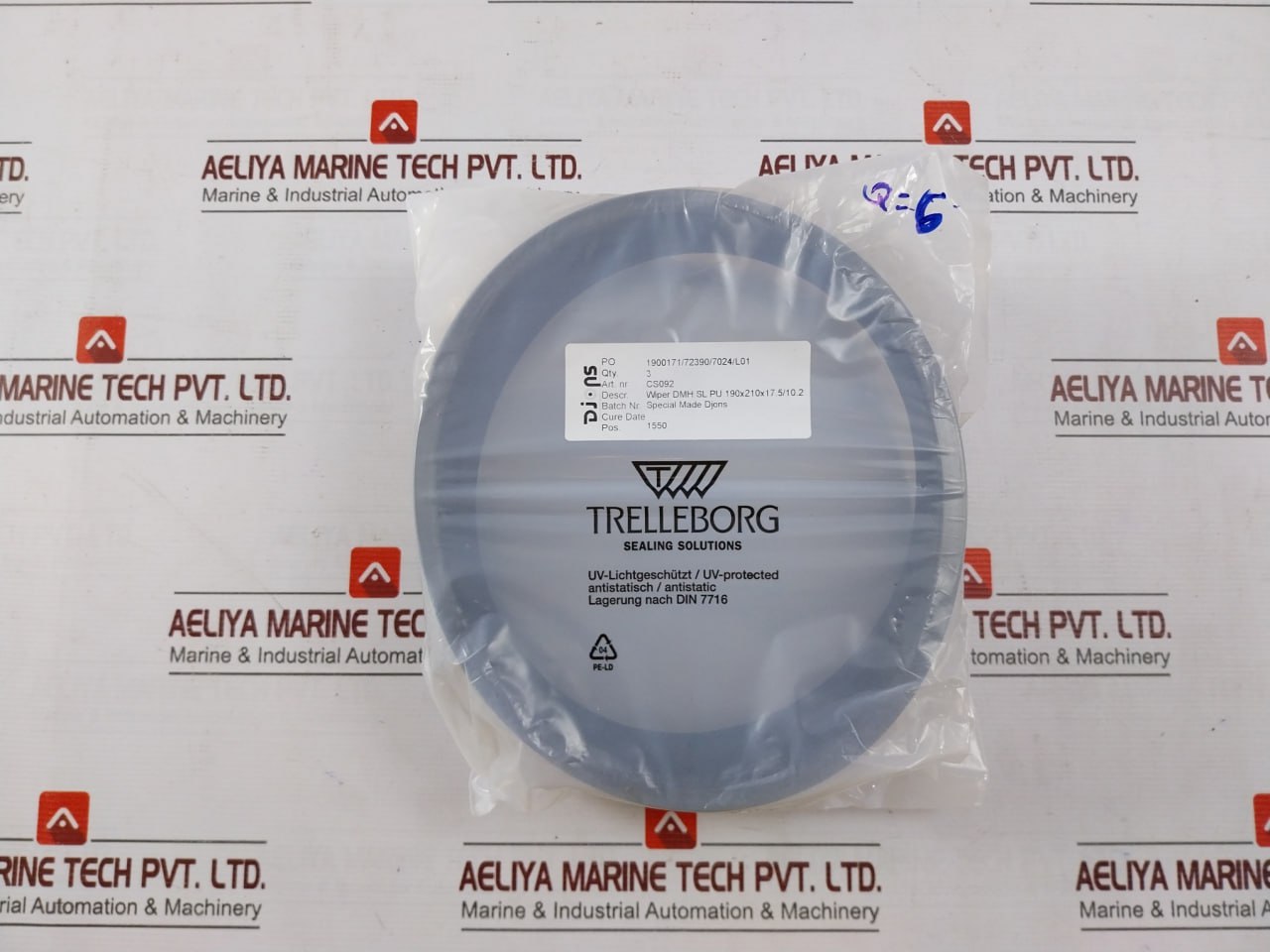 Trelleborg Orar00133-n9002 Seal Set For Drt Cylinder 480Mm/190Mm/15240Mm, Sk055