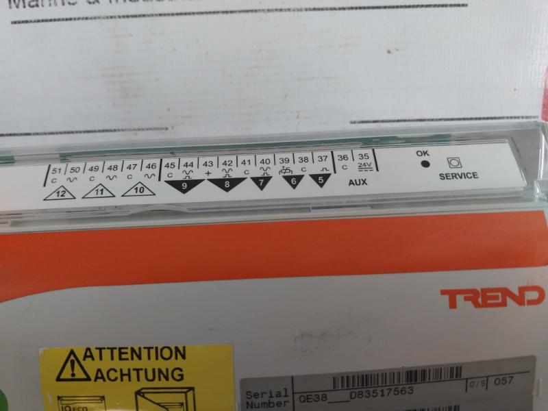 Trend Iqe38-1201U80036 Terminal Unit Controller 230Vac 50/60Hz 45Va K1303