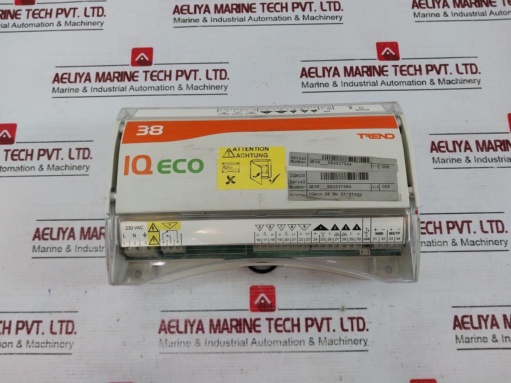 Trend Iqe38-1201U80036 Terminal Unit Controller 230Vac 50/60Hz 45Va