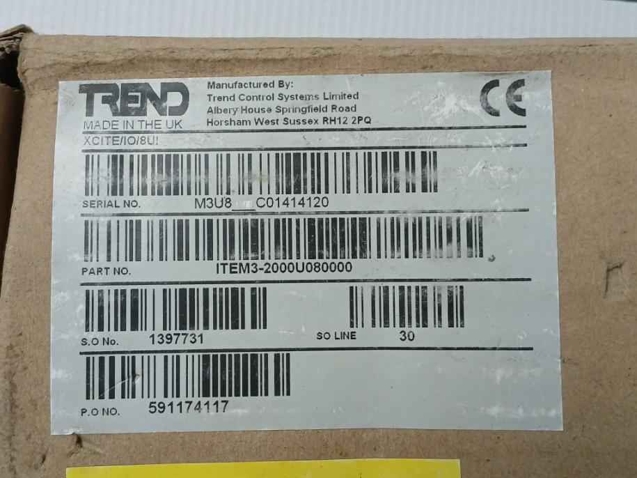 Trend Xcite/Io/8Ui Control Module 24V Max Ap105225