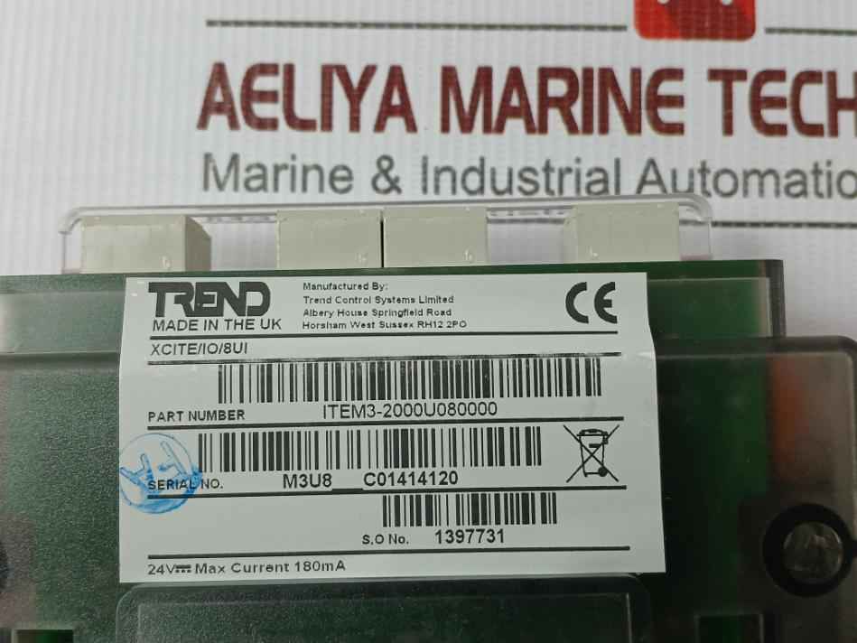 Trend Xcite/Io/8Ui Control Module 24V Max Ap105225