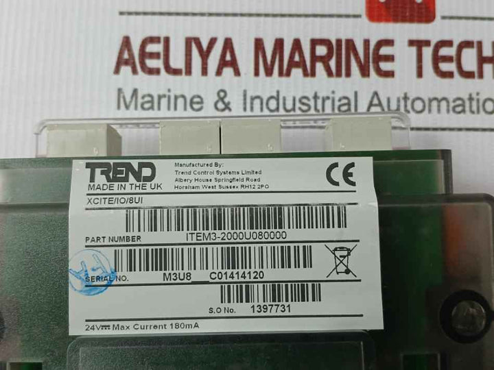 Trend Xcite/Io/8Ui Control Module 24V Max Ap105225