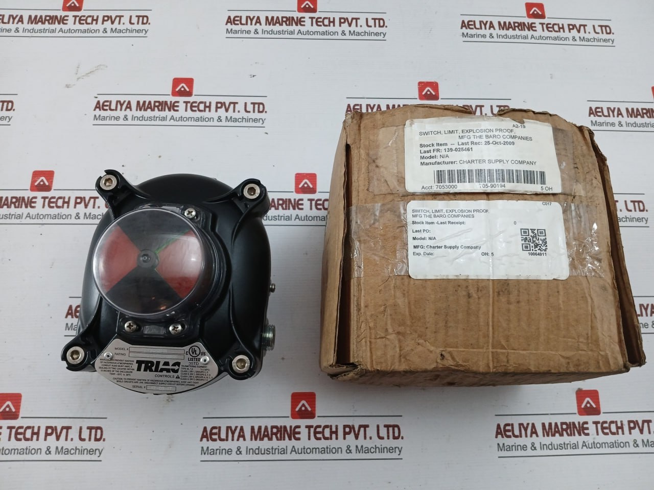 Triac Controls Hazardous Location Limit Switch 5Amp-250Vac Part No: Ex10A2Sbkn