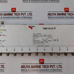 Triax Tms 5X12 P Multiswitch 230Vac ~50Hz
