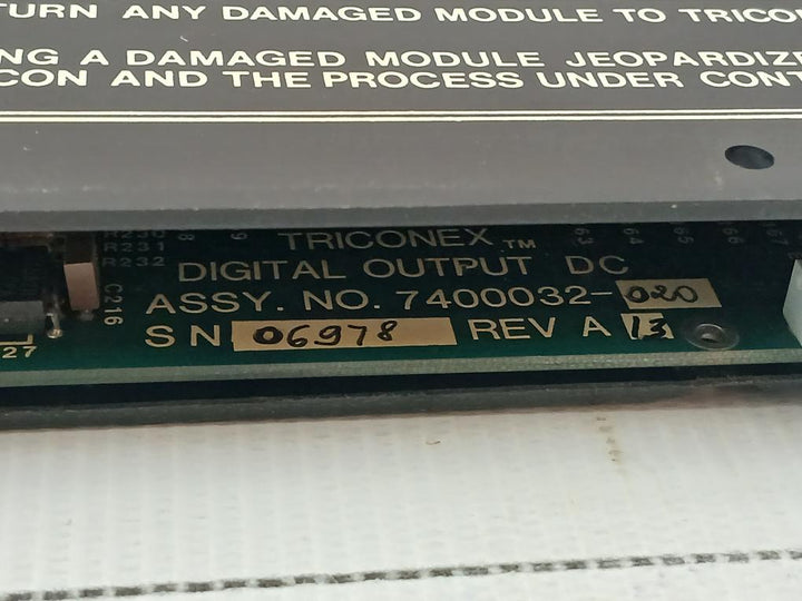Triconex-24Vdc-Rev-B-3000064-001-Digital-Dc-Output-Module-3604-209249-9
