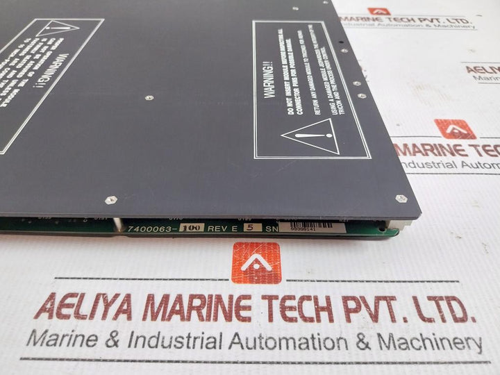Triconex-Rev-E5-3002-Main-Proccessor-Module-7400063-100-209507-10