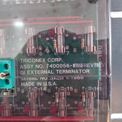 Triconex 2551-6 Di Input External Terminator Revision B-1