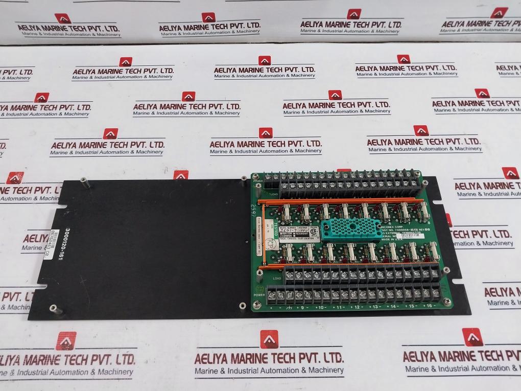TRICONEX 2651-7 External Terminator 7400058-161 120V Rev.C