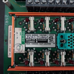 TRICONEX 2651-7 External Terminator 7400058-161 120V Rev.C