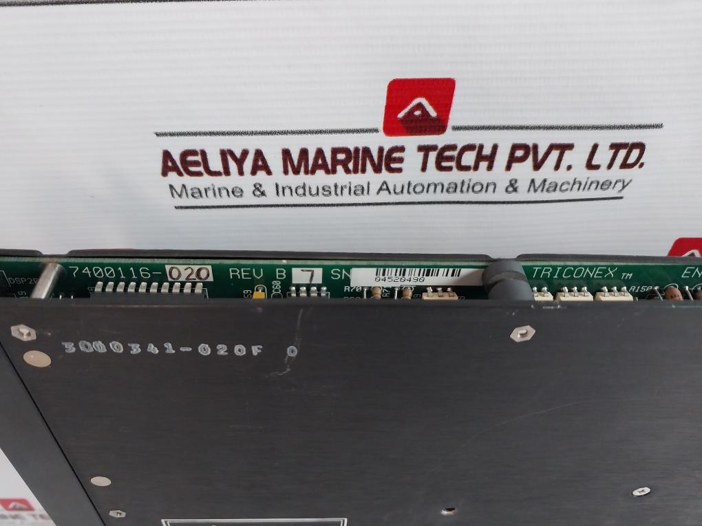 Triconex 3604E Digital Output Module 24V Dc Rev B 7 6100161-432, 3000341-020F 0