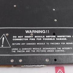 Triconex 3604E Digital Output Module 24V Dc Rev B 7 6100161-432, 3000341-020F 0