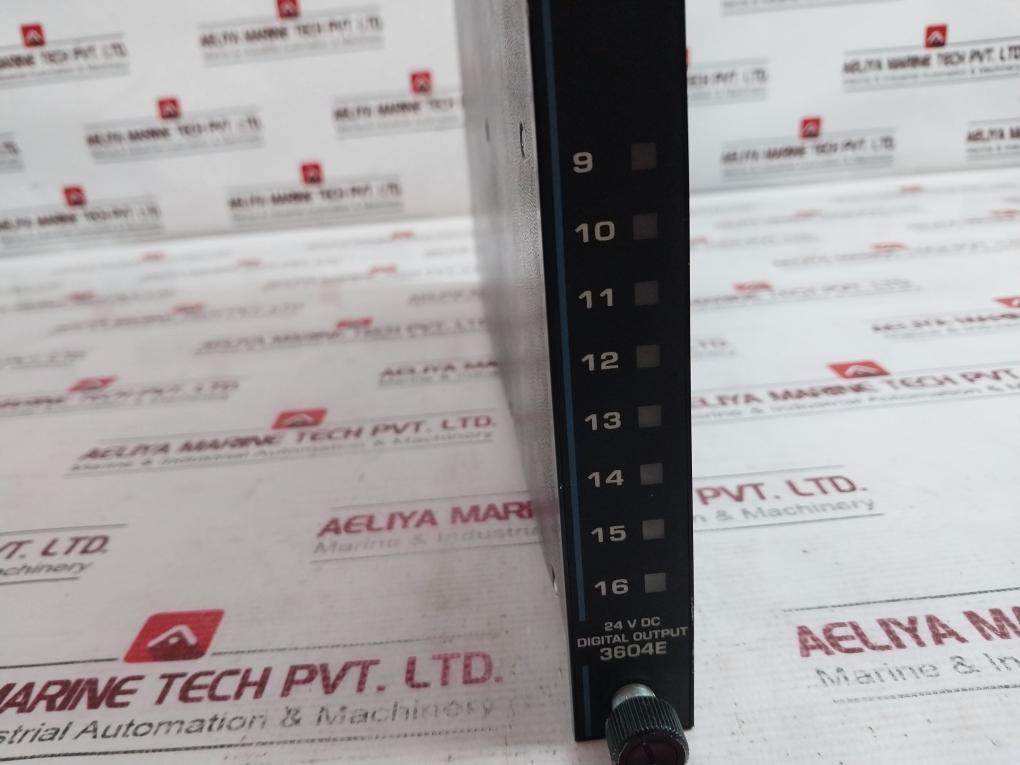 Triconex 3604E Digital Output Module 24V Dc Rev B 7 6100161-432, 3000341-020F 0