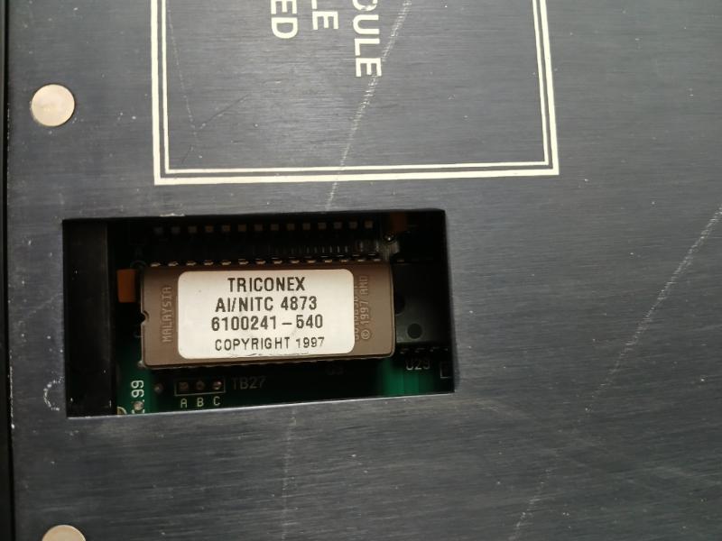 Triconex 3700 Analog Input Module Rev: D