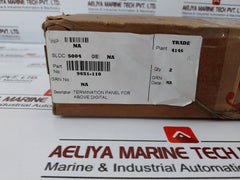 Triconex 9651-1 Digital Input/output Panels 120v