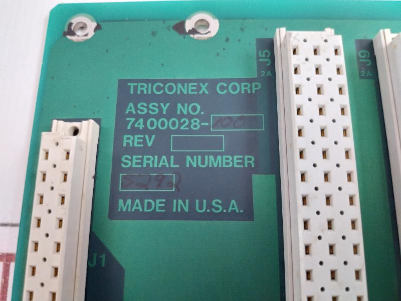 Triconex Passive Backplane Motherboard 7400028-100